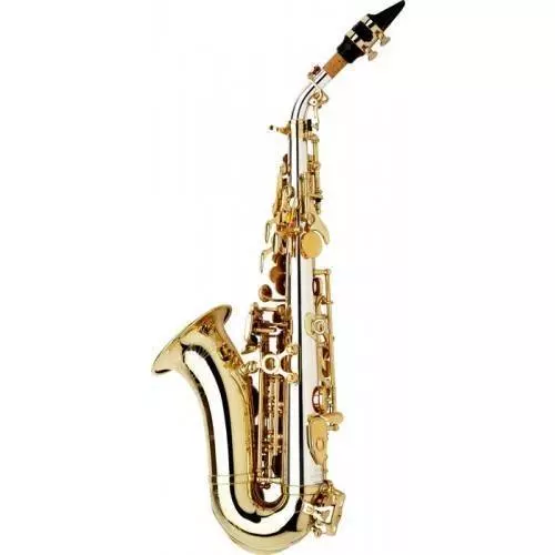 Curved Soprano w/Sterling Silver Body